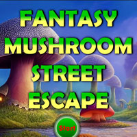Fantasy Mushroom Street Escape HTML5